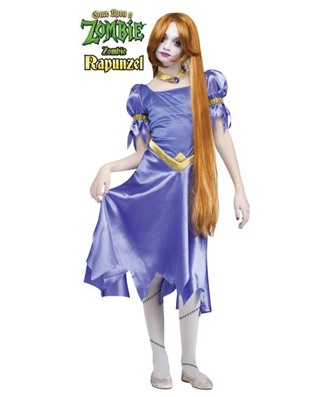 Once Upon A Zombie Rapunzel Girls Teen Costume Girls Costume