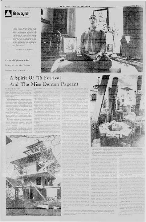 In The Weeds 3/23: The Ashram and Rudra Center – Denton Public Library