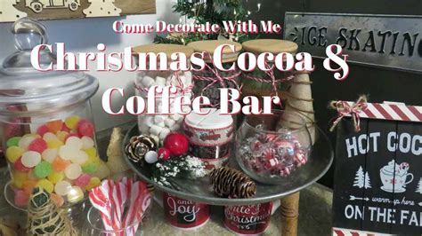 Must See Christmas Cocoa Coffee Bar Dollar Tree Diy Dollarama Diy