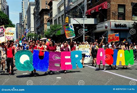 NYC 2014 Gay Pride Parade Editorial Stock Image Image Of Parade