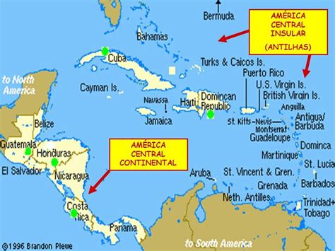 Mapa Da Am Rica Central Lista De Pa Ses Tipos De Mapa E Curiosidades