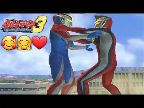 ULTRAMAN FE3 ULTRAMAN BERPELUKAN ULTRAMAN COSMOS VS ULTRAMAN