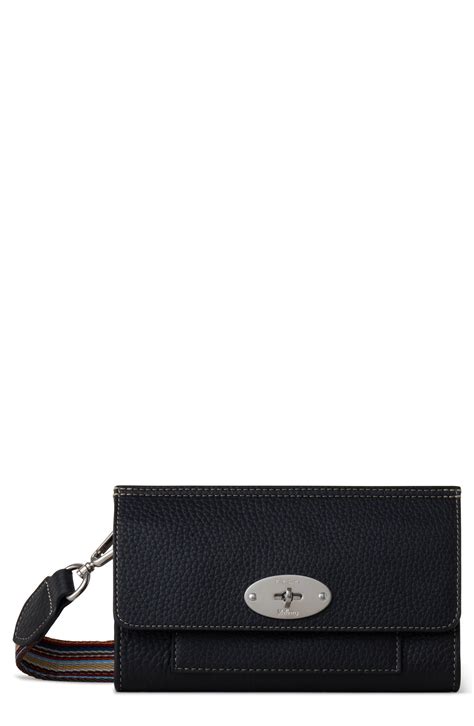 Mulberry X Paul Smith Antony Leather Crossbody Bag In Black Lyst