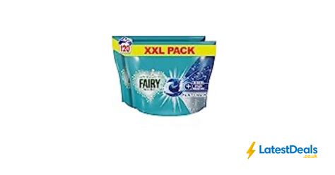 Fairy Non Bio Platinum Pods Washing Liquid Detergent Capsules 120