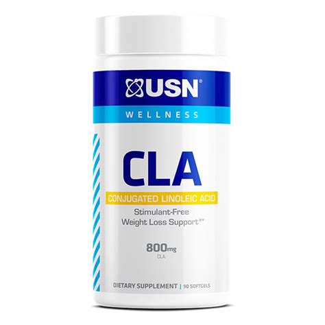 Usn Cla Pure Capsules Mg Conjugated Linoleic Acid Supports