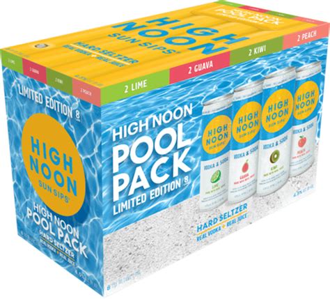 High Noon Pool Pack Oz Pack Bremers Wine And Liquor