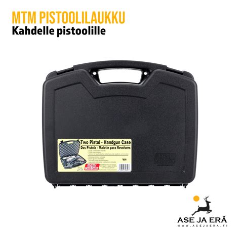 mtm   pistoolilaukku  aselle handgun case kasiasekotelo