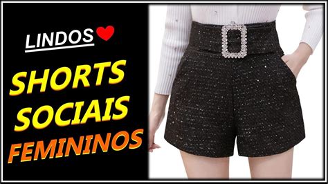 Modelos De Short Social - [ Shorts Social Feminino ] 40 Incríveis Modelos de Shorts Social ...
