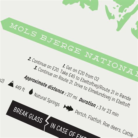 Zombie Safe Zone Map // Copenhagen (Steel Blue) - Design Different