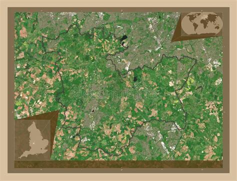 Bromsgrove England Great Britain Low Res Satellite Capital Stock