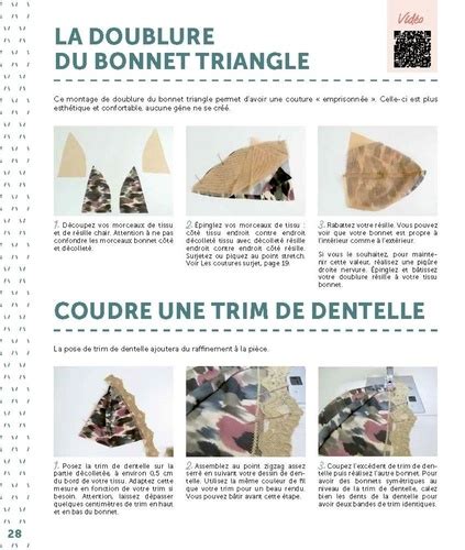 Apprendre à coudre sa lingerie et ses maillots de Charlotte Jaubert Grand Format Livre