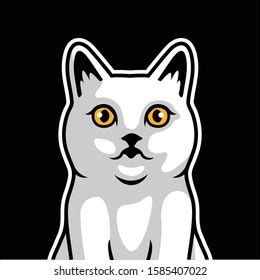 Smiley Cat Showing Fuck You Vector Stock Vector Royalty Free 1586304046 Shutterstock