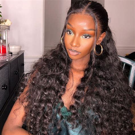 X Lace Front Wig Pre Bleached Knots Loose Deep Wave Human Hair Wigs