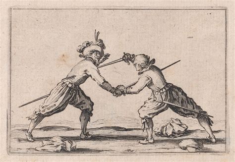 Jacques Callot Le Duel A L P E The Duel With Swords From Les