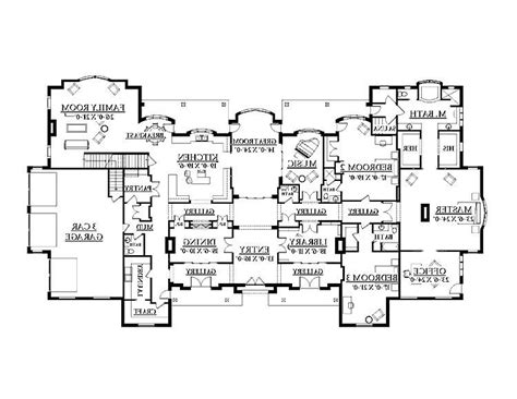 Castle Style Home Floor Plans - House Decor Concept Ideas