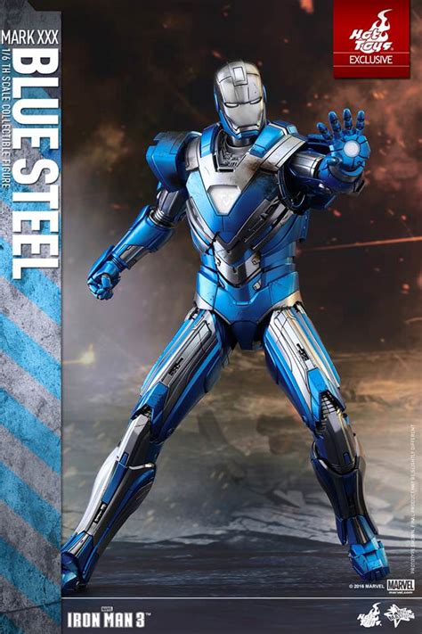 Hot Toys Mms Iron Man Mark Xxx Blue Steel Hot Toys Complete Checklist