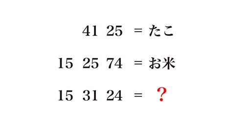 【謎解き】「？」に入るものは何？数字の法則が分かれば見えてくる正解は クラシル