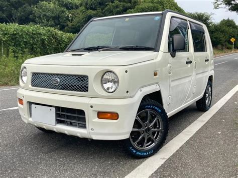 DAIHATSU NAKED TURBO G PACKAGE 1999 PEARL WHITE 75637 Km Details Japanese Used Cars