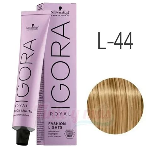 Tinte L44 Beige Intenso De Schwarzkopf Igora Royal