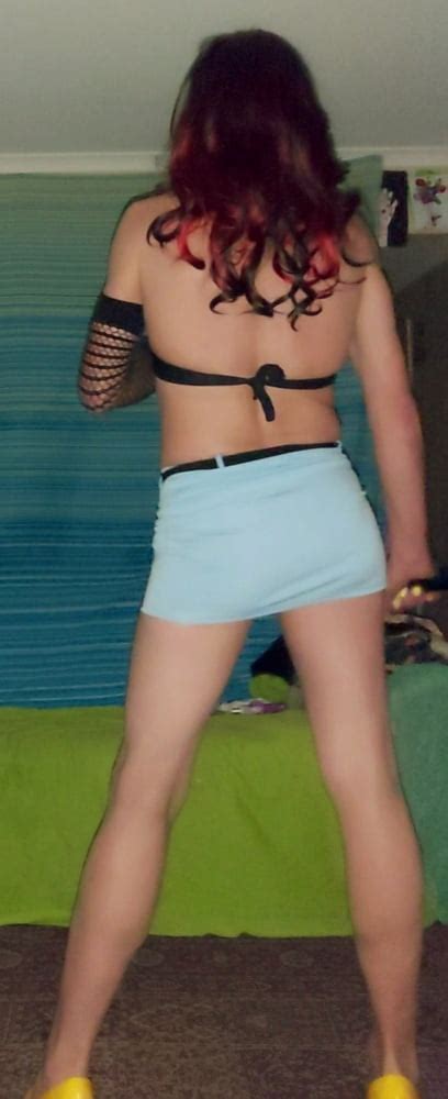 Some New Pics Yesterday Blue Skirt And Orange Bikini Botton Pics Xhamster