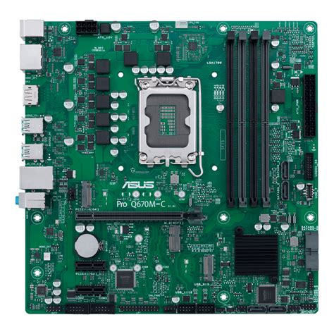 ASUS Pro Q670M-C-CSM Intel Q670 Chipset microATX Motherboard