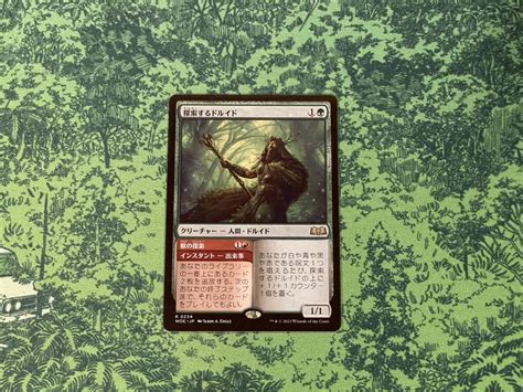 Mtg 探索するドルイド Questing Druid エルドレインの森 日本語 金、マルチカラー ｜売買されたオークション情報、yahooの商品情報をアーカイブ公開 オークファン