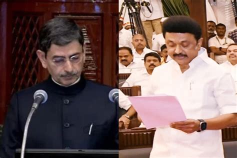 Dmk Govt Vs Raj Bhavan Turf War All About Day 1 High Drama In Tn Assembly