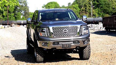 Nissan Titan Xd Inch Led Light Bar Bumper Mount By Rough