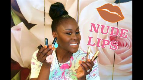 HAUL MY FAVORITE NUDE LIPSTICKS LIP GLOSSES YouTube