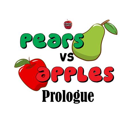Pears Vs Apples Prologue Webtoon