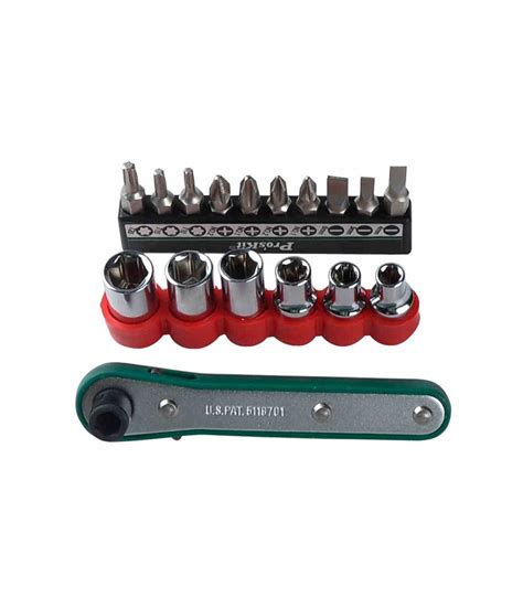 Proskit 1PK 202A Offset Ratchet And Socket Driver Set1PK 202