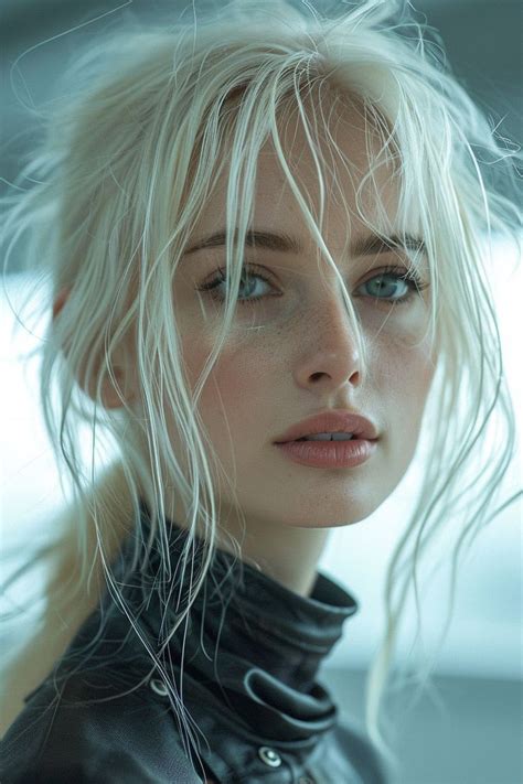 Pin by Hè Lèñ on Beãutÿ Platinum blonde hair Portrait photography Blonde hair color