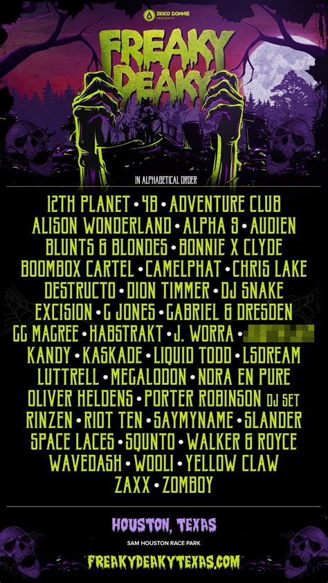 Freaky Deaky Texas Drops Mind-Blowing Halloween Lineup! | EDM Identity