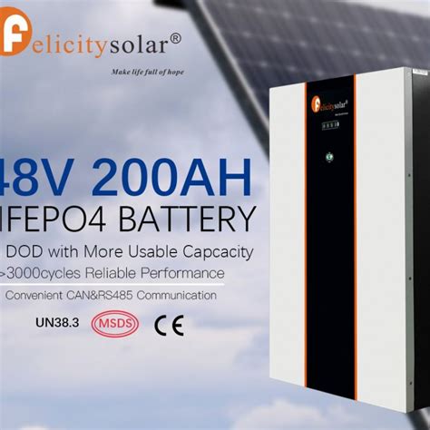 Fl Lpbf Felicity V Kwh Lithium Battery Five Years Warranty