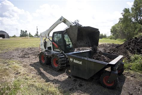 S750 Skid Steer Loader With Dumping Hopper This S750 M Ser Flickr