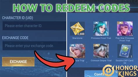 How To Redeem Codes In Hok Honor Of Kings Youtube