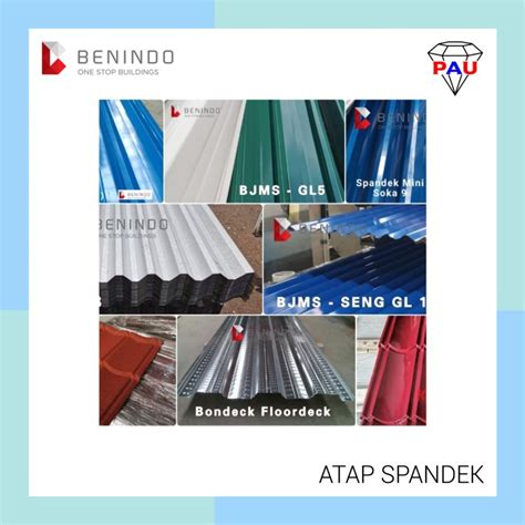 Jual Atap Spandek Galvalum BJMS ROOF GL5 Shopee Indonesia