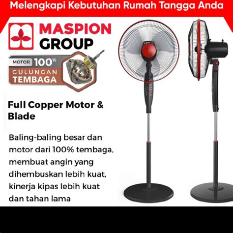 Jual MASPION STAND FAN KIPAS ANGIN BERDIRI EX174 S EX 174 S EX