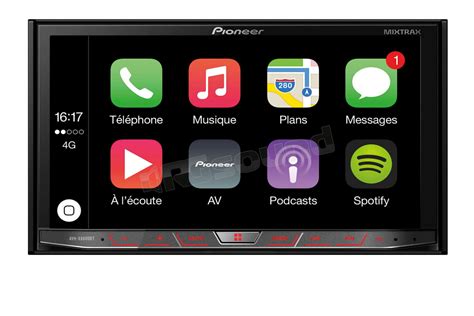 Pioneer Avh X Bt Monitor Cd Dvd Usb Bluetooth Apple Carplay