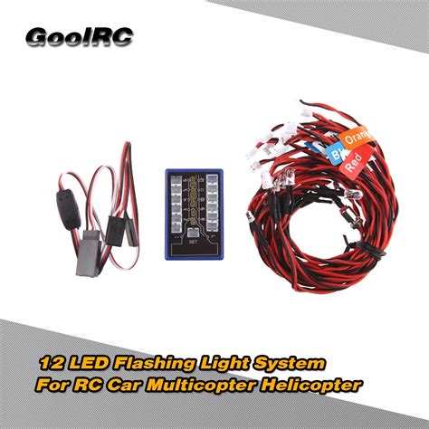 Aliexpress Buy GoolRC New Highlight 12 LED Flashing Light System