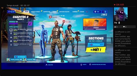 Live Fortnite Game Abo Cr Atif Venez Jouer Youtube