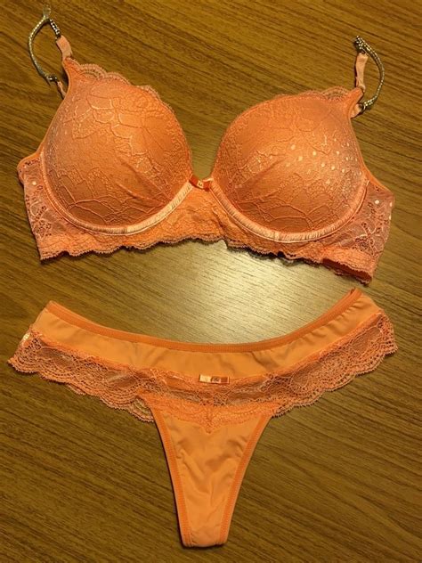 Lingerie Suti E Calcinha Coral Recco Strass Lingerie Feminina