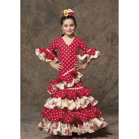 Robe De Flamenca Flor Enfant Tamara Flamenco