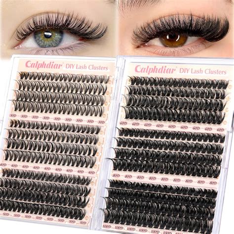 Calphidar Eyelash Clusters 30d40d50d60d80d100d Lash Clusters Wispy Individual