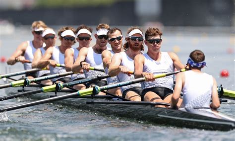 Tokyo Olympics 2020 Another Gold Mens Rowing Eight Claim Famous Win