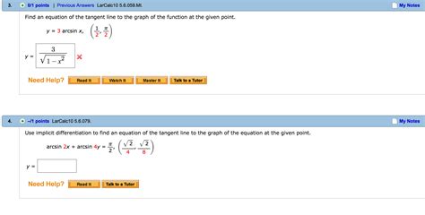 Solved Find an equation of the tangent line to the graph of | Chegg.com