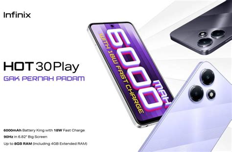 Infinix Hot Play Siap Meluncur Juli Usung Baterai Besar