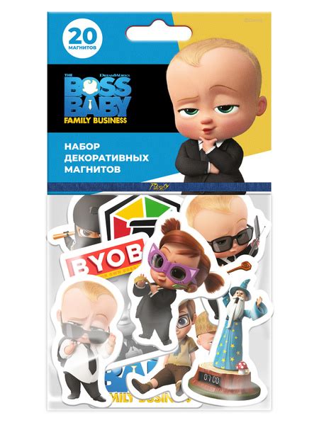 Детские магниты Босс-молокосос 4630120109251 - купить по выгодной цене ...