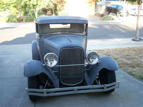 Model A Ford Hot Rod Chopped Top Rat Rod Pickup Pro Street