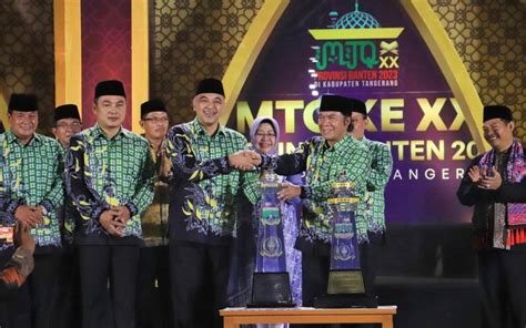 Tangerang Juara Umum Mtq Provinsi Banten Selamat